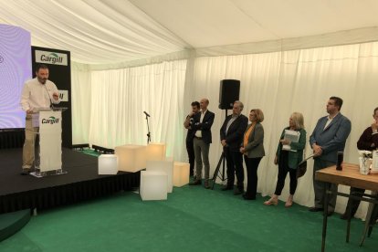 Imatge de la nova planta de nutrició animal de Cargill a Mequinensa.