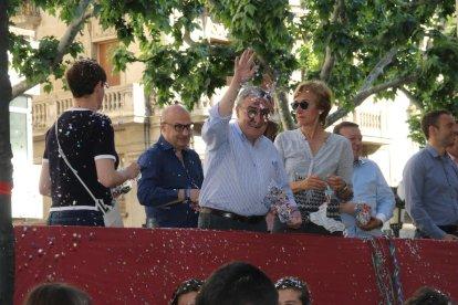L’alcalde Àngel Ros va participar en la batalla amb més regidors.