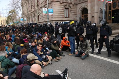 El exmajor de los Mossos d’Esquadra Josep Lluís Trapero a su llegada a la Audiencia Nacional.