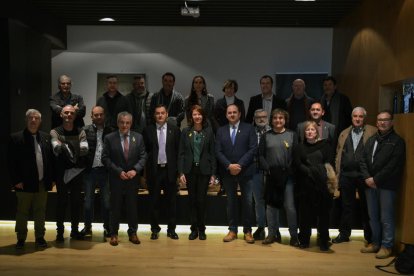 El Pavelló de l’Oli de les Borges Blanques va estar ple durant tot el dia d’ahir.