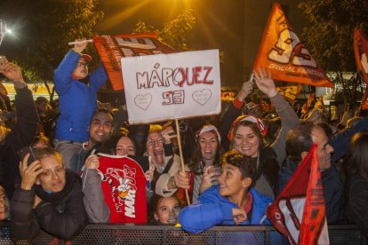 El grup de percussió Bombollers va animar la rua.