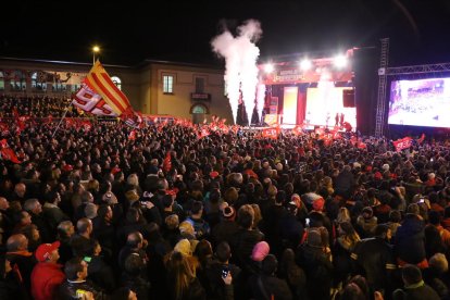El grup de percussió Bombollers va animar la rua.