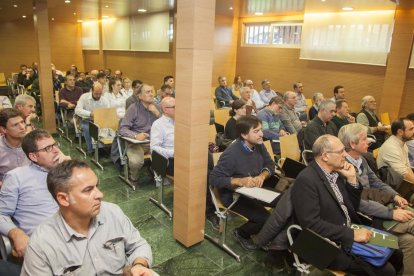 La bassa de les Borges Blanques, que donarà servei al regadiu de l’Albi, està actualment en desús.