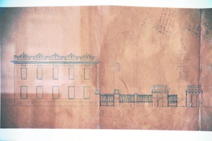 Dibuix de detall de Francesc de Paula Morera.