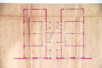 Dibuix de detall de Francesc de Paula Morera.