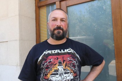 Imatge de camions circulant ahir per la carretera N-240.