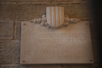 Grabado de Gabriel Bodenehr de 1720 sobre el asedio de las tropas borbónicas a Lleida en 1707.