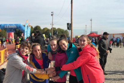 Una vista general de la prova absoluta masculina ahir al parc de la Serra.