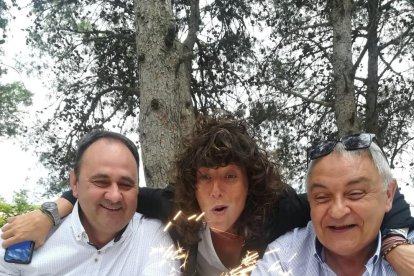 L’acte central de la trobada va ser la inauguració d’una placa en honor a Moyà al tossal de la Pleta.