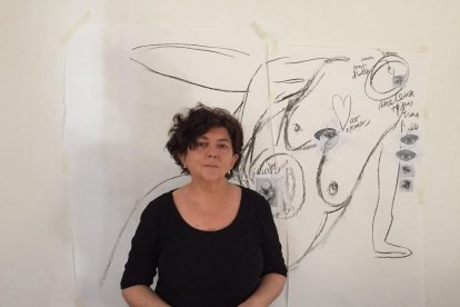 ‘Ciutat’, una de les instal·lacions artístiques de Goretti Pascual.