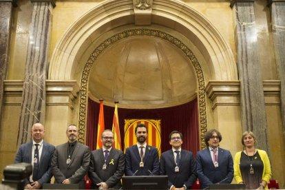 La nueva mesa del Parlament