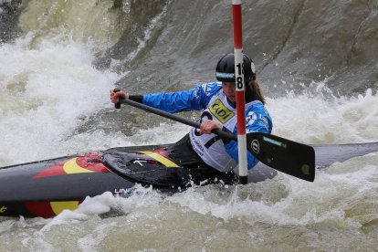 Núria Vilarrubla logró clasificarse para semifinales tanto en C1, donde fue segunda, como en K1.