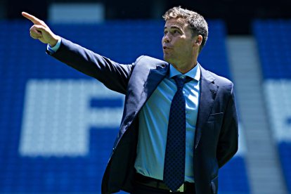 El porter Courtois, procedent del Chelsea.