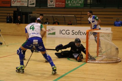 Darío Giménez va marcar el 4-2 amb aquest llançament de falta directa.