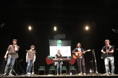Un moment de l'actuació del grup Austral.