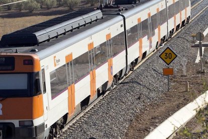 Un mort i vuit ferits en un xoc entre dos trens de Rodalies a Manresa