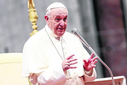 El papa Francesc.