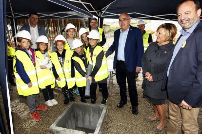 Bargalló anuncia una modificació per ampliar la futura escola d'Almenar