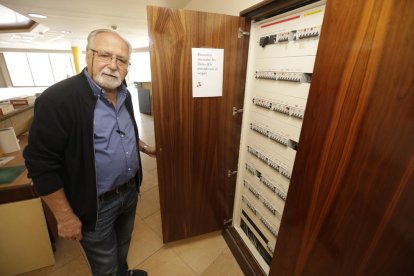 Dos de los promotores de la conversión del antiguo hotel Masia Salat de Les Borges en centro residencial de la comarca.