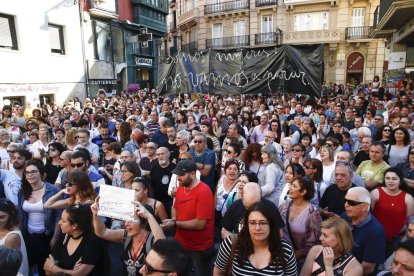 Els condemnats José Ángel Prenda, Alfonso Jesús Cabezuelo, Jesús Escudero, Ángel Boza i Antonio Manuel Guerrero.