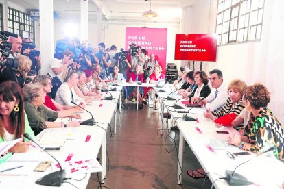 La candidata popular a la presidència de la Comunitat de Madrid, Isabel Díaz Ayuso, ahir.