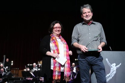 Carles M. Sanuy ganó el premio de poesía con ‘L’ordre de les coses’.