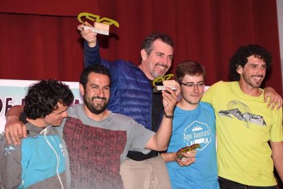 Roger Pifarré abans d’iniciar el vol en una de les quatre mànegues disputades a Pegalajar.