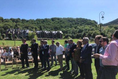 Más de cien personas se reunieron ayer en el acto de La Vall de Boí.