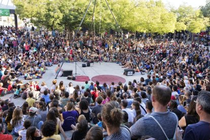 La companyia lleidatana La Baldufa, una veterana de FiraTàrrega.