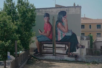 Una de les últimes intervencions de Jofre a Konvent.zero (Berga).