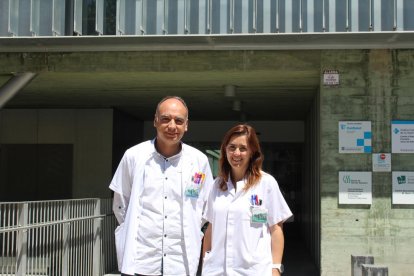 Al gimnàs del CAP Onze de Setembre es tracten les lesions més comunes en una superfície de 250 metres quadrats.