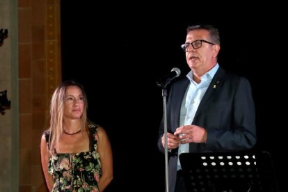 Espectáculo de magia ‘Trikimagia’, ayer en Toloriu.