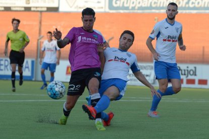 El Mollerussa tuvo momentos de buen juego, ante un Lleida que se mostró más acertado.