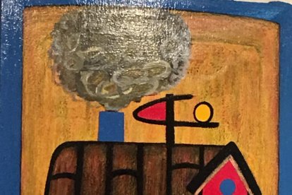 Carmen Bernadó va inaugurar l’exposició a la sala BBVA divendres passat.