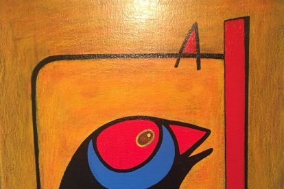 Carmen Bernadó va inaugurar l’exposició a la sala BBVA divendres passat.