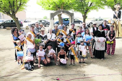 Alumnos de la escuela La Bassa representaron la leyenda.