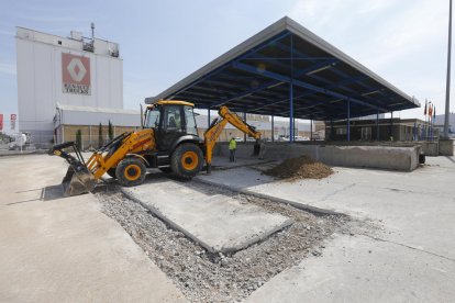 Obras de ampliación y modernización de las instalaciones de Edullesa.