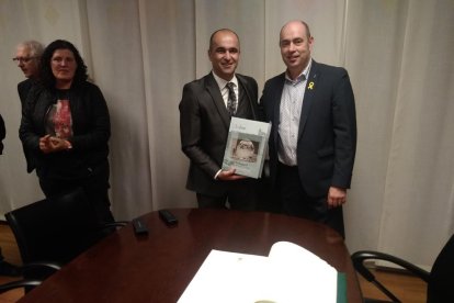 Robert asistió al acto acompañado de sus familiares.