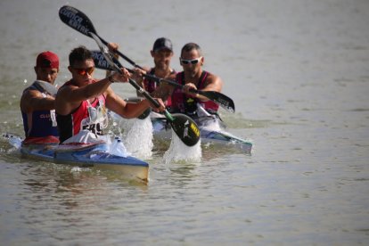Los ganadores terminaron la prueba en poco más de una hora.