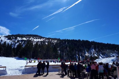 Estado de las pistas de Baquiera Beret, en la Val d’Aran.