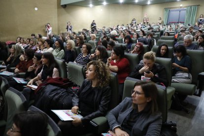 La jornada de orientación profesional, ayer en la UdL.