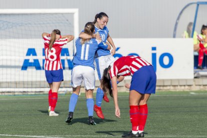 Andrea Gómez logra el empate en el minuto 89 tras una gran jugada personal en el área.
