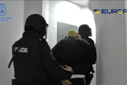 La detención se produjo el lunes en Málaga.