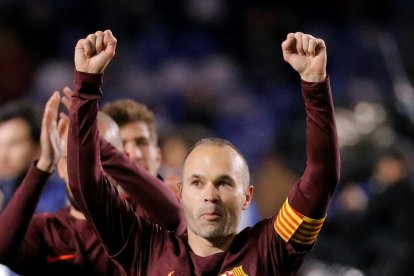 Els aficionats de la Penya Som un Sentiment van celebrar en gran el títol de Lliga.