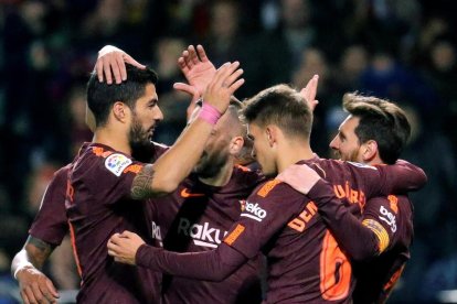 Els aficionats de la Penya Som un Sentiment van celebrar en gran el títol de Lliga.