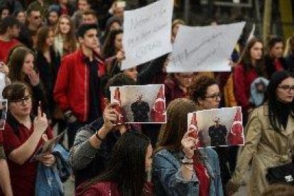 Enfrontaments verbals a Palafolls per exlegionaris en una processó