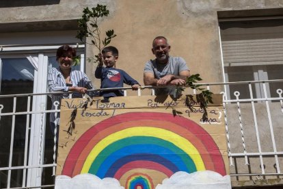 Supermercado vacío pocos días antes del estado de alarma.