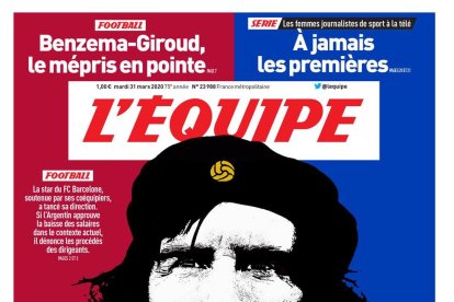 Portada de ‘L’Équipe’.