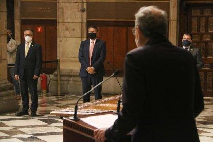 Torra justifica los cambios en el Govern por 