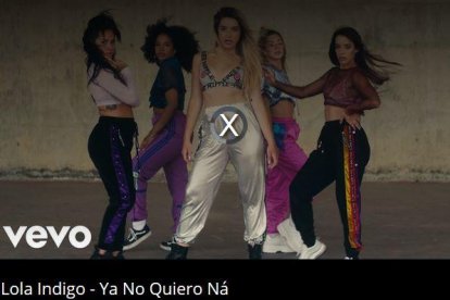 ‘lo malo’. Ana Guerra i Aitana, durant la gala d’OT destinada a Eurovisió cantant Lo Malo. La seva interpretació es va fer viral a les xarxes.